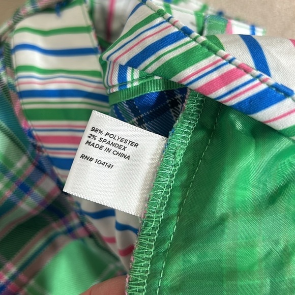 Lady Hagan Women’s Golf High Waisted Shorts Size 6 Green Purple Blue Col… - Picture 6 of 9